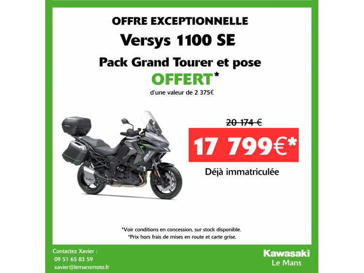 KAWASAKI Versys 1100 SE Pack Grand Tourer