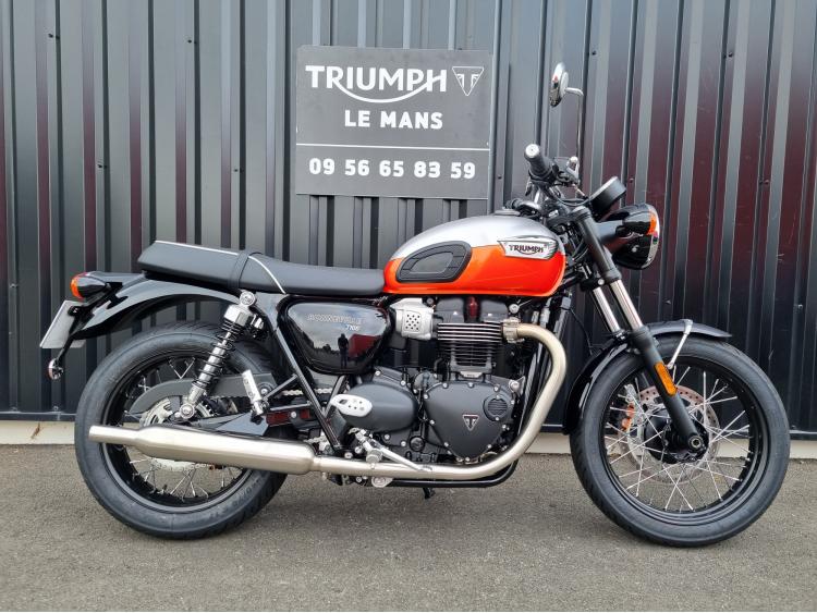 TRIUMPH BONNEVILLE T100 BRIDEE A2
