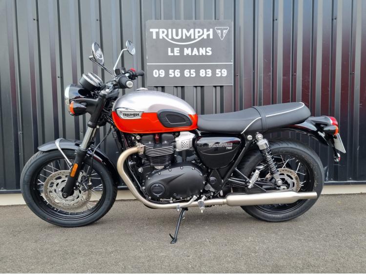 TRIUMPH BONNEVILLE T100 BRIDEE A2
