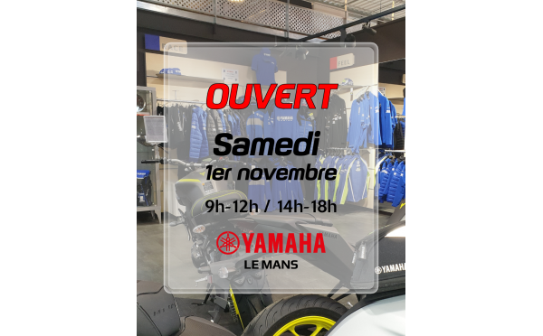 Yamaha Le Mans reste ouvert ! 