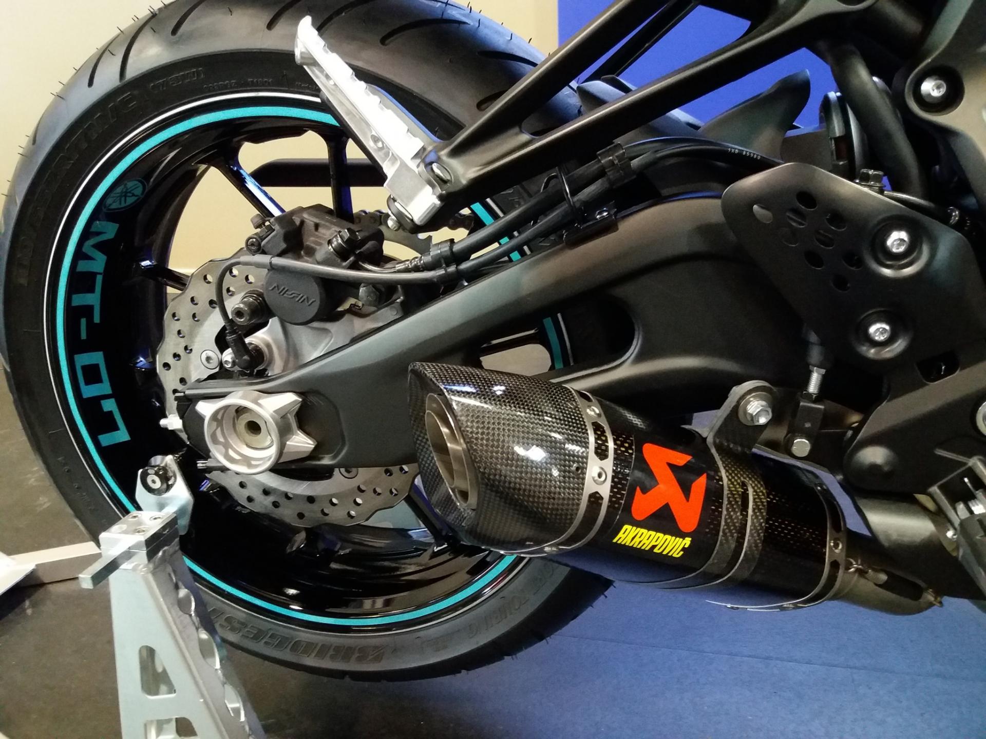 Kit déco Yamaha MT07 Petronas